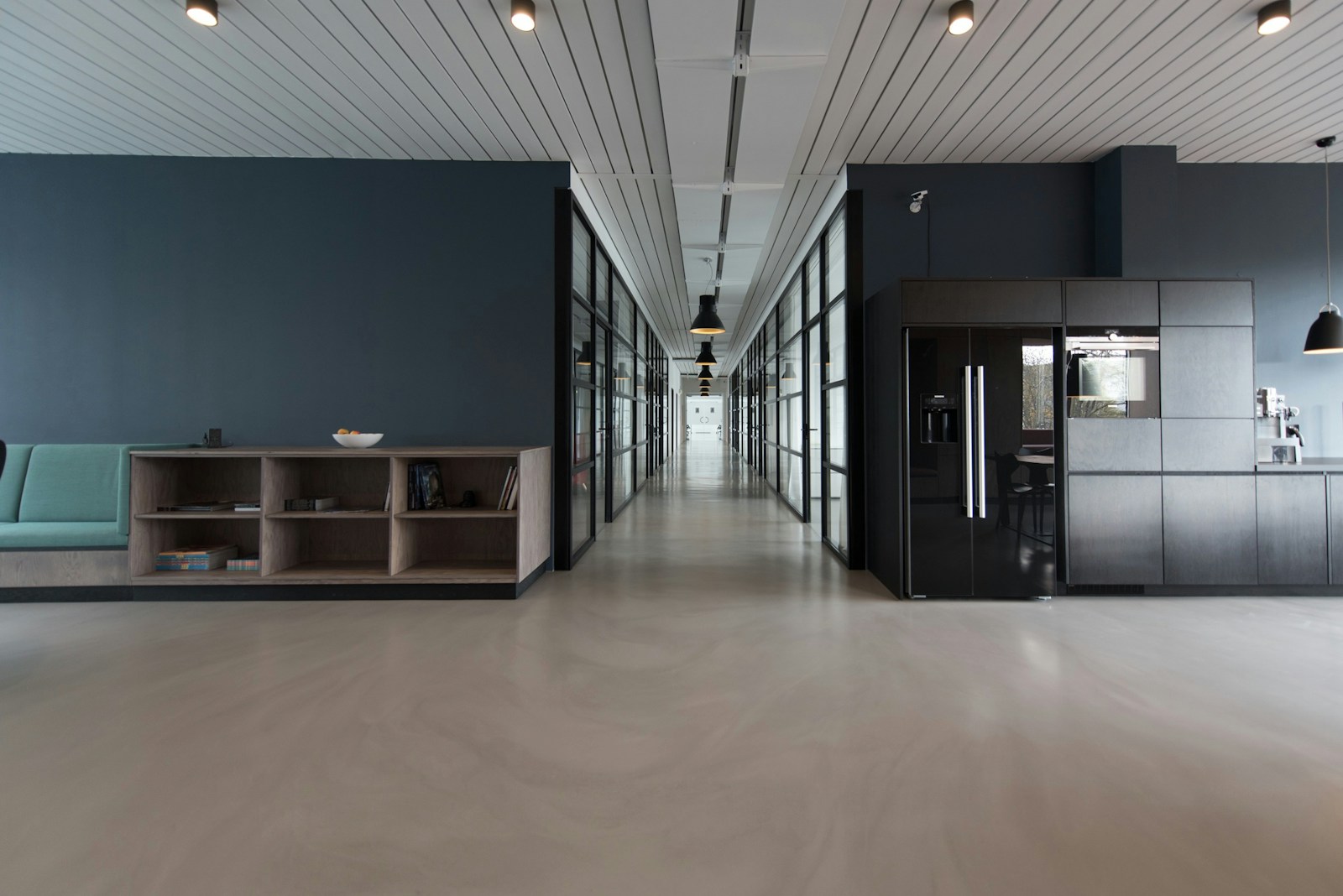 Modern commercial office interior